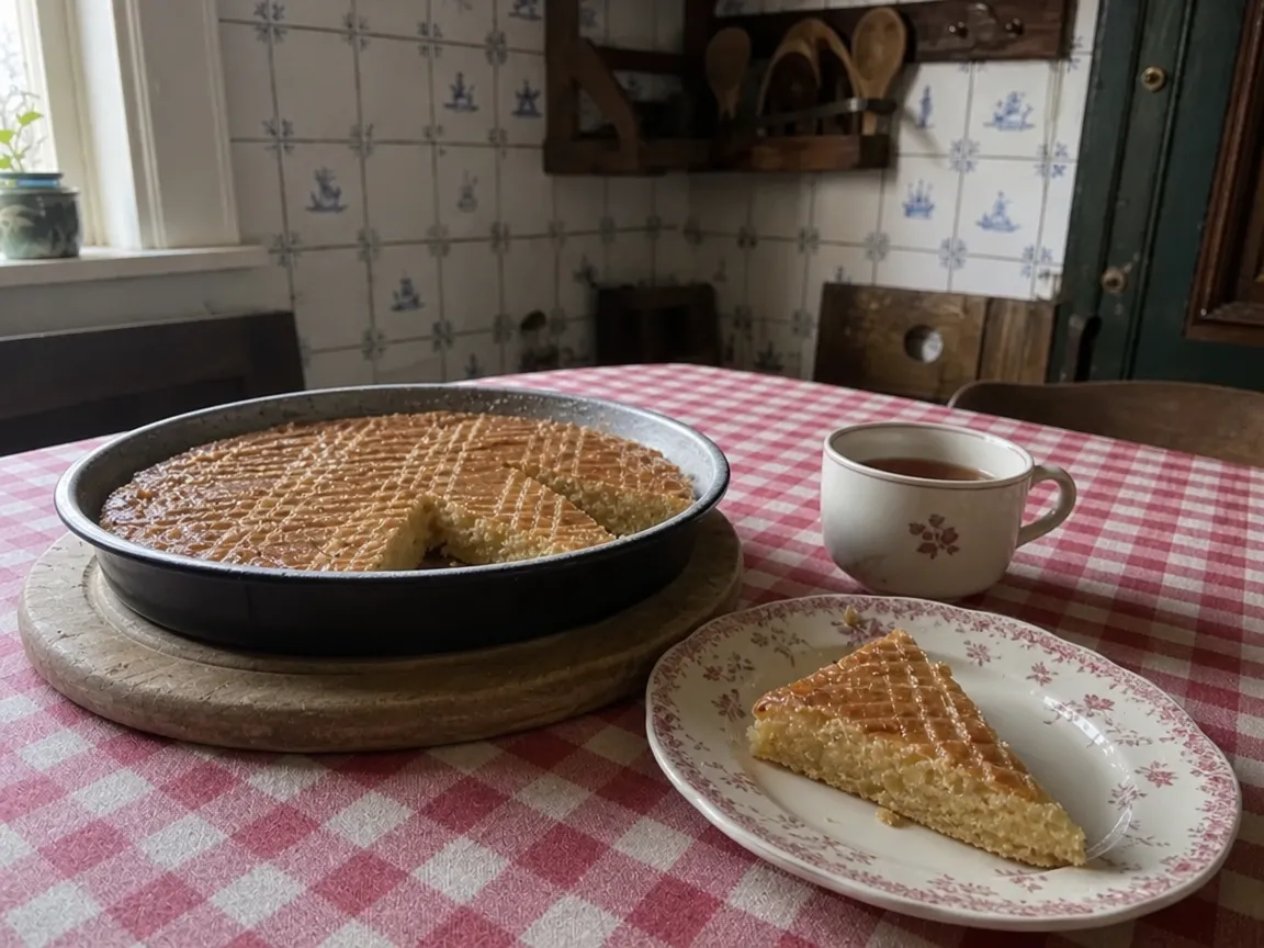 Friese boterkoek (voorbeeldfoto)