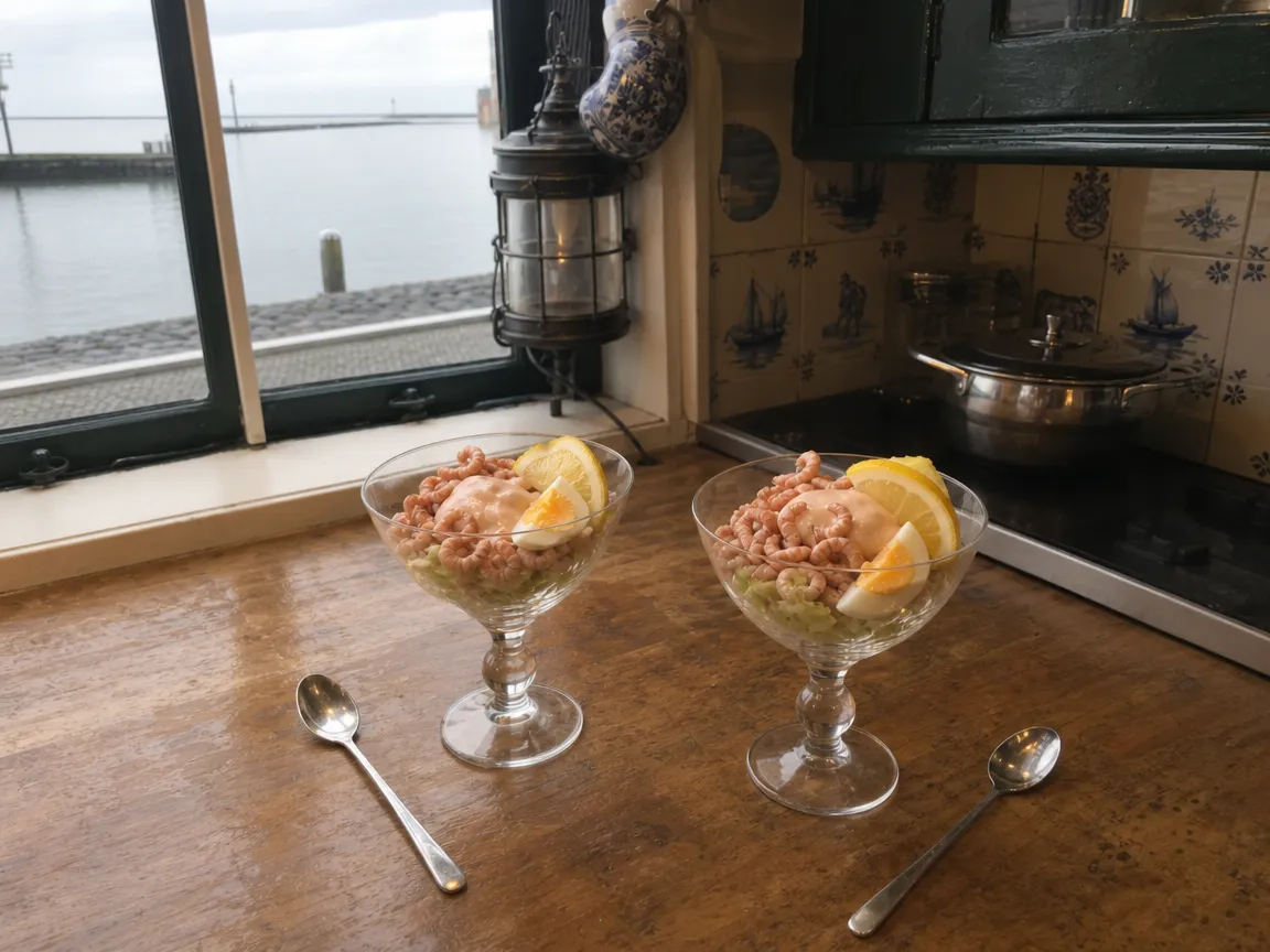 Garnalencocktail klassiek (voorbeeldfoto)