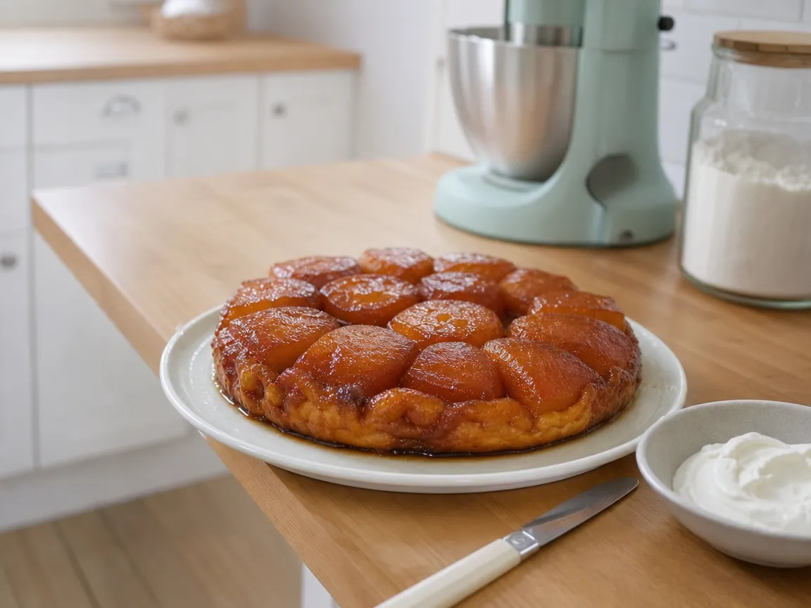 Tarte tatin (voorbeeldfoto)