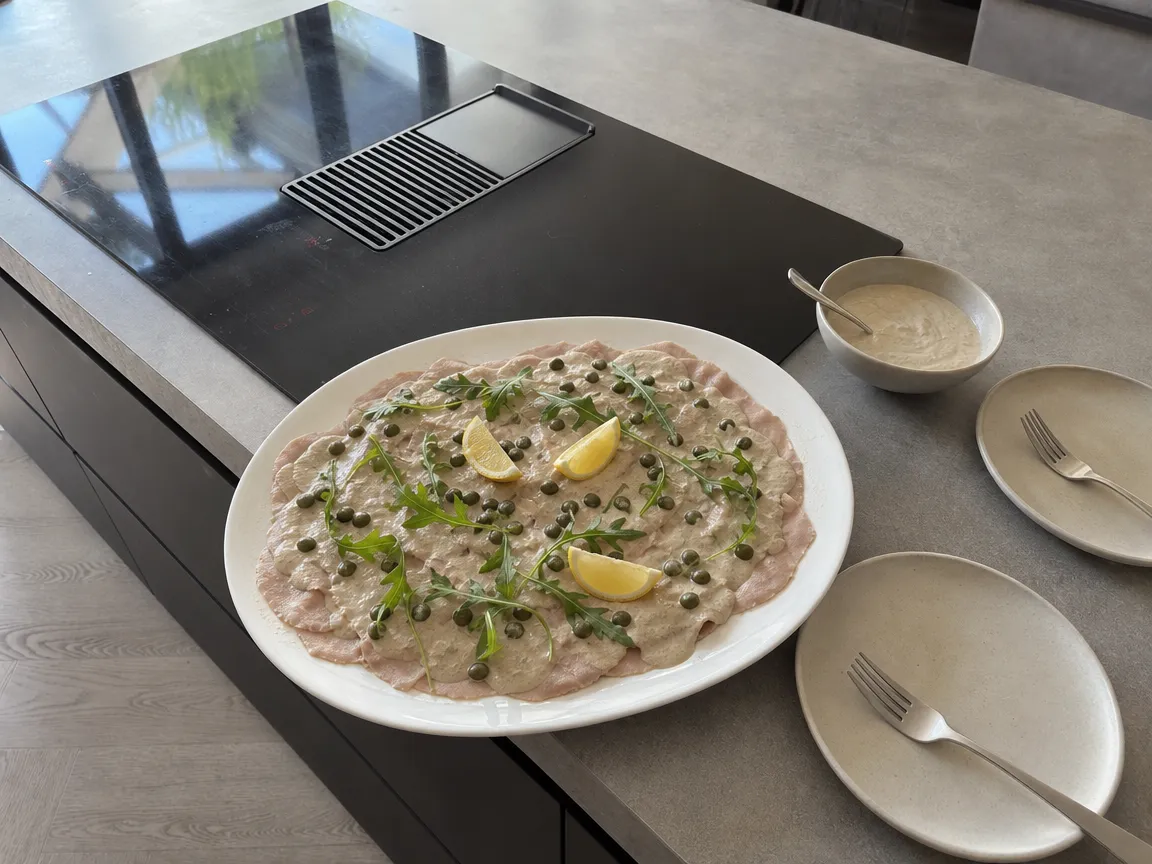 Vitello tonnato (voorbeeldfoto)